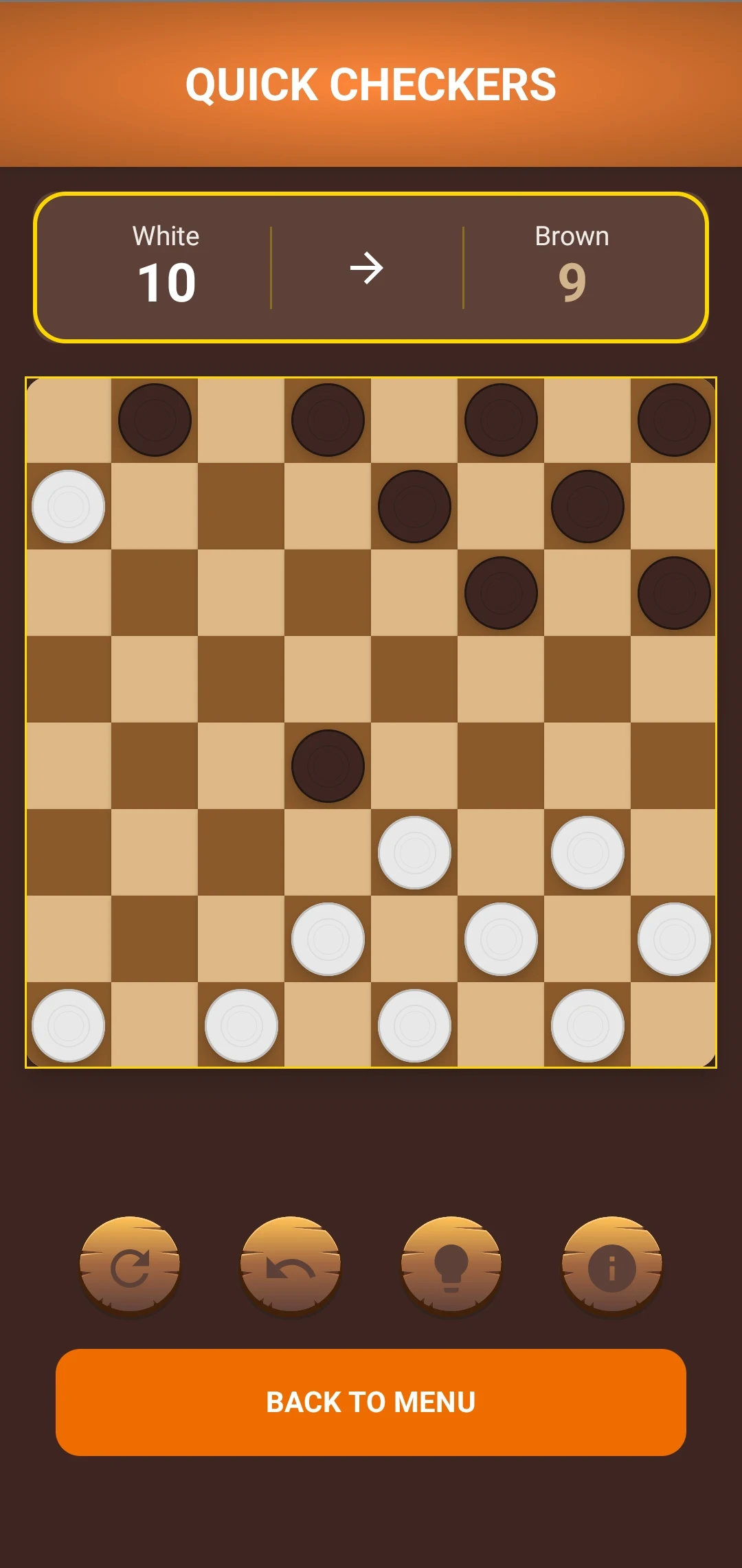 Checkers screenshot
