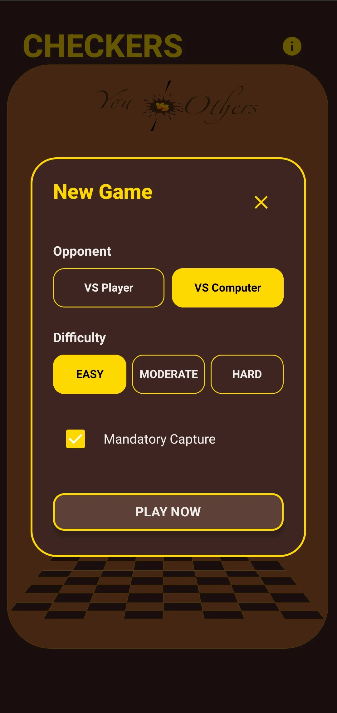 Checkers screenshot