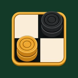 أيقونة GoDraughts: 10x10 Dammen
